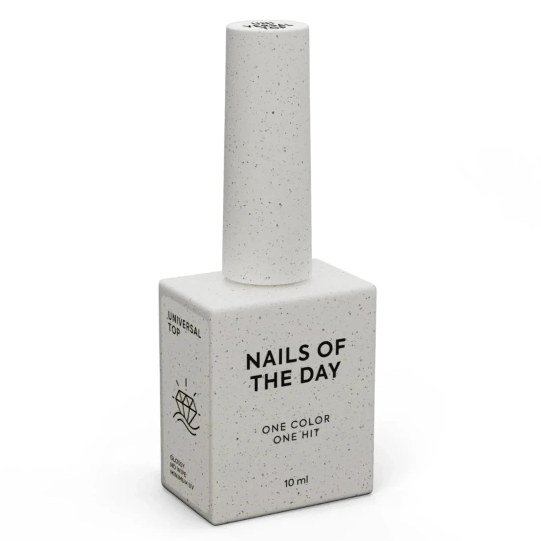 NAILSOFTHEDAY Universal Top – glänzender Top ohne klebrige Schicht, minimal UV‑Filter, 10-30ml