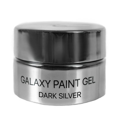 Гель-краска "Galaxy" 01 (цвет: dark silver)