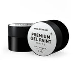 NAILSOFTHEDAY Premium gel paint White no wipe - weiße Gelfarbe ohne Klebeschicht, 5ml