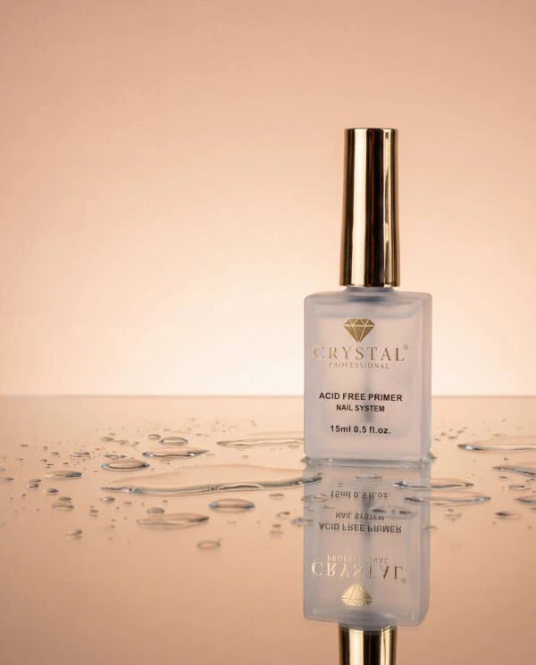 Crystal Professional Acid Free Primer 15ml – Säurefreier Nagelprimer für starke Haftung von Base und Gel