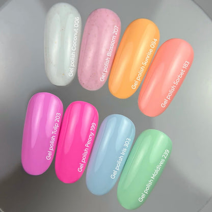 NAILSOFTHEDAY Gel Polish Tulip – kühler rosa Gel-Lack, 10 ml