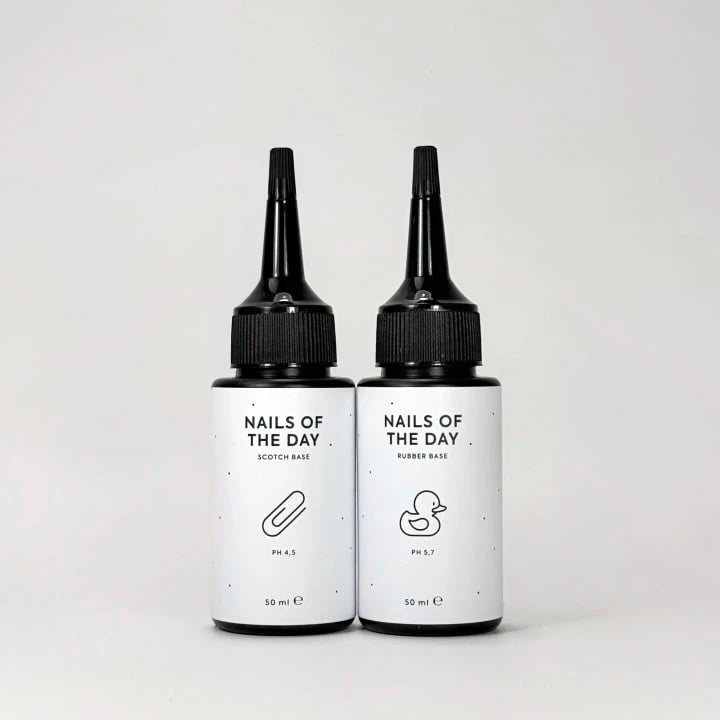 NAILSOFTHEDAY Rubber Base 50 ml (Refill) – Profi Kautschuk-Base für perfekten Gel-Nagel Aufbau