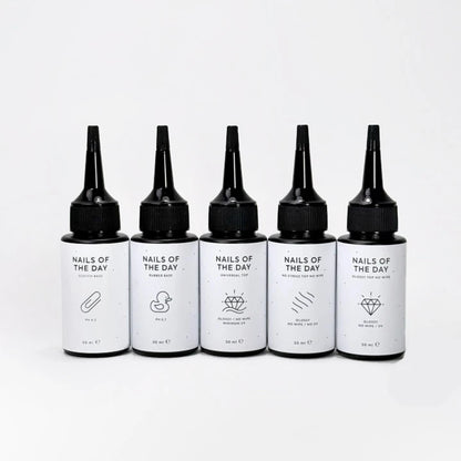 NAILSOFTHEDAY Rubber Base 50 ml (Refill) – Profi Kautschuk-Base für perfekten Gel-Nagel Aufbau