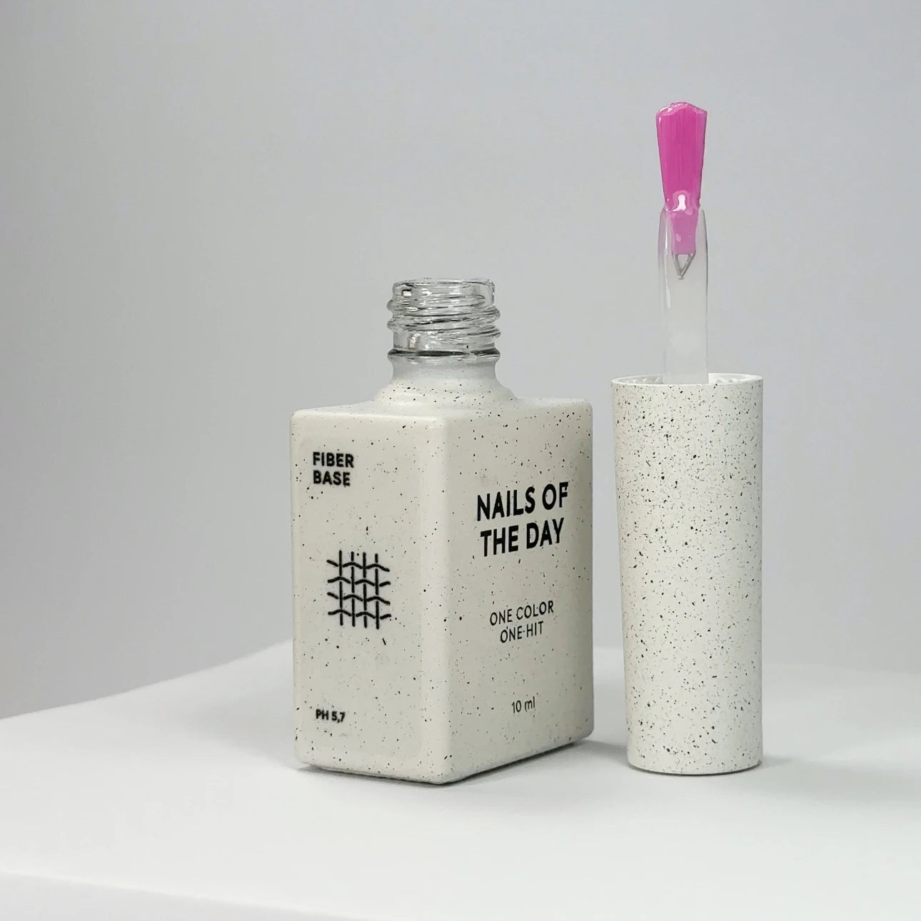 NAILSOFTHEDAY Fiber Base – Basis für Nägel mit Nylonfasern, 10-30ml