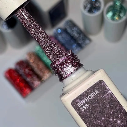 NAILSOFTHEDAY Gel Polish Euphoria 10 ml – Violetter Lichtreflektierender Gellack für Nägel