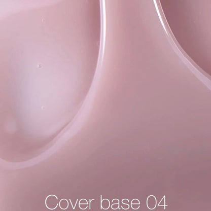 Nailsoftheday Cover base NEW Formula 04 - durchscheinender puderrosa Unterlack für Nägel, 10 ml