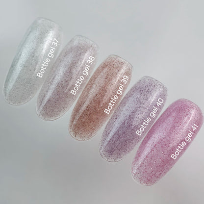 NAILSOFTHEDAY Bottle gel 39 – ультрапрочный самовыравнивающийся нюдовый светорассеивающий гель для укрепления ногтей, 10 мл
