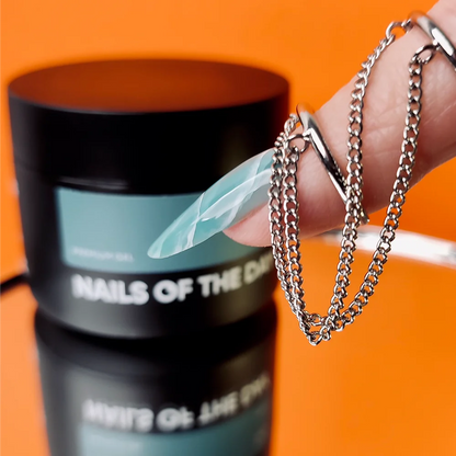 NAILSOFTHEDAY Premium gel 06 - бирюзовый строительный гель, 30мл