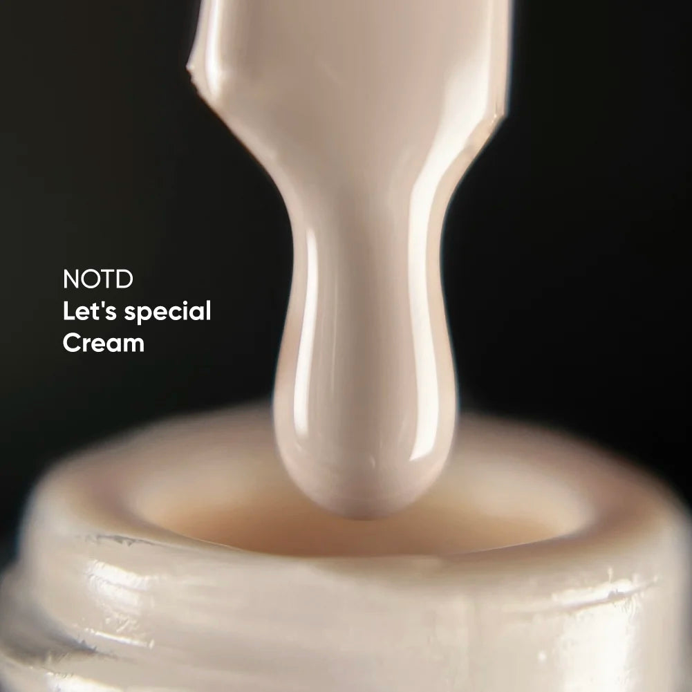 NAILSOFTHEDAY Let's special Cream - Creme-Gellack für Nägel, der in einer Schicht deckt, 10ml