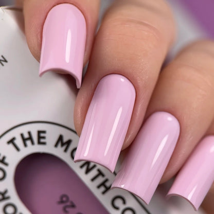 NAILSOFTHEDAY Color of the Month February 2026 Blush – пастельно‑розовый гель-лак, цвет месяца февраль 2026, лимитированная серия, 10 мл