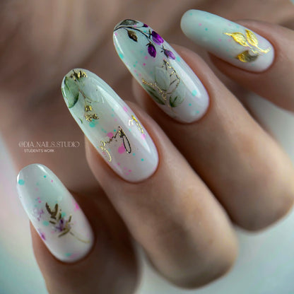 NAILSOFTHEDAY Potal Base 28 - молочная база с неоновыми блестками, 10мл