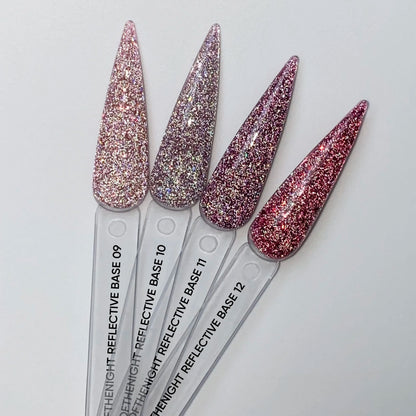 NAILSOFTHENIGHT Reflective Base 10 — kaschierende reflektierende Base mit Schimmer, 10ml