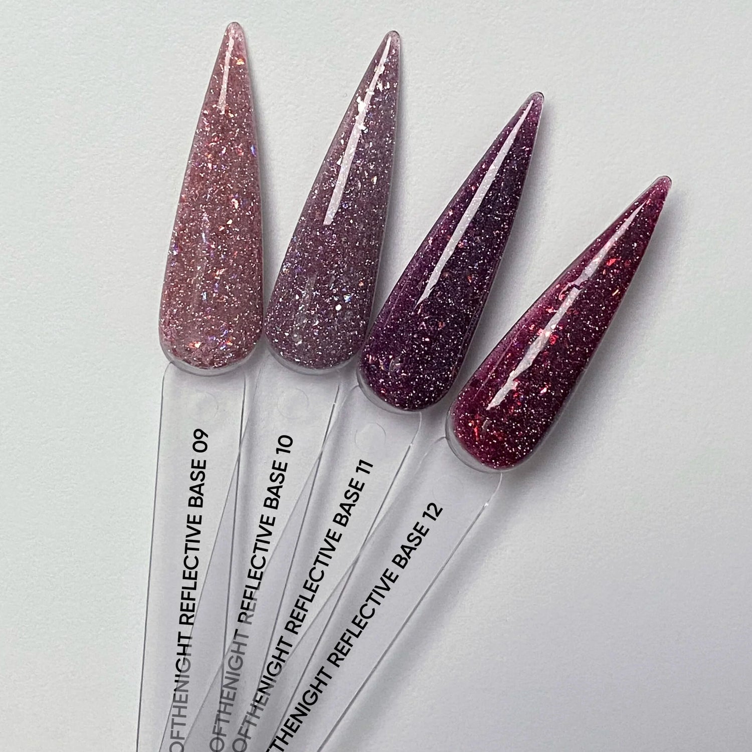 NAILSOFTHENIGHT Reflective base 09 - камуфлирующая светоотражающая база с шиммером, 10мл