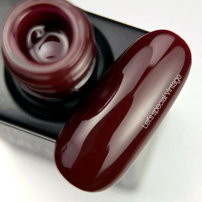 NAILSOFTHEDAY Let’s Special Vintage — Klassischer Bordeaux-Gel-Lack für Nägel, 10ml