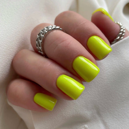 NAILSOFTHEDAY Let's Special Lemon - особый неоново-лимонный гель лак, 10мл