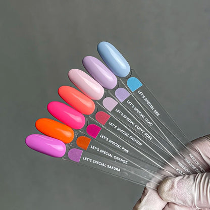 NAILSOFTHEDAY Let’s Special Salmon – spezieller Lachs-Gel-Nagellack, 10ml