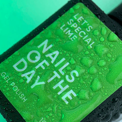 NAILSOFTHEDAY Let’s Special Lime – ein spezieller Neon-Salat-Gellack, 10ml
