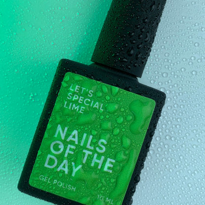 NAILSOFTHEDAY Let’s Special Lime – ein spezieller Neon-Salat-Gellack, 10ml