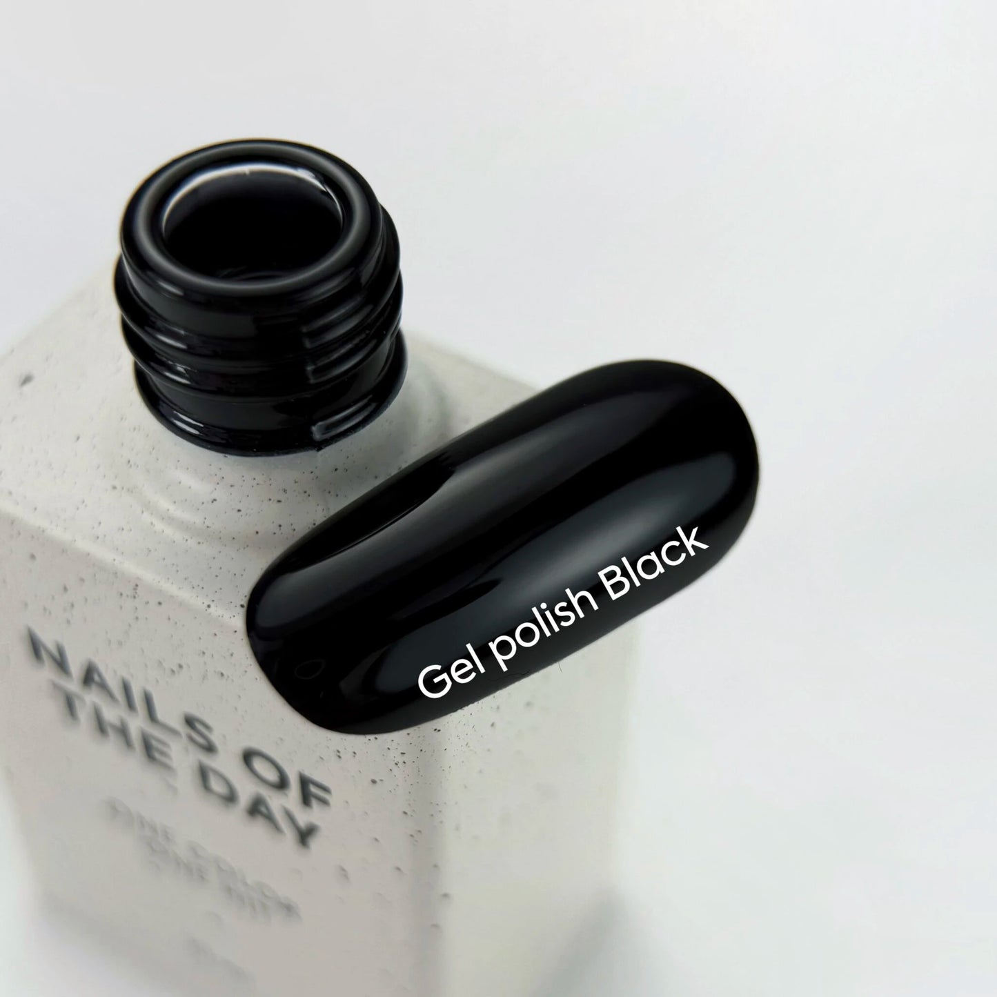 NAILSOFTHEDAY Let's special Black - особый черный гель лак, перекрывающий в один слой, 10мл