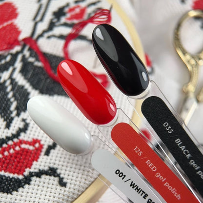 NAILSOFTHEDAY Let's special Black - особый черный гель лак, перекрывающий в один слой, 10мл
