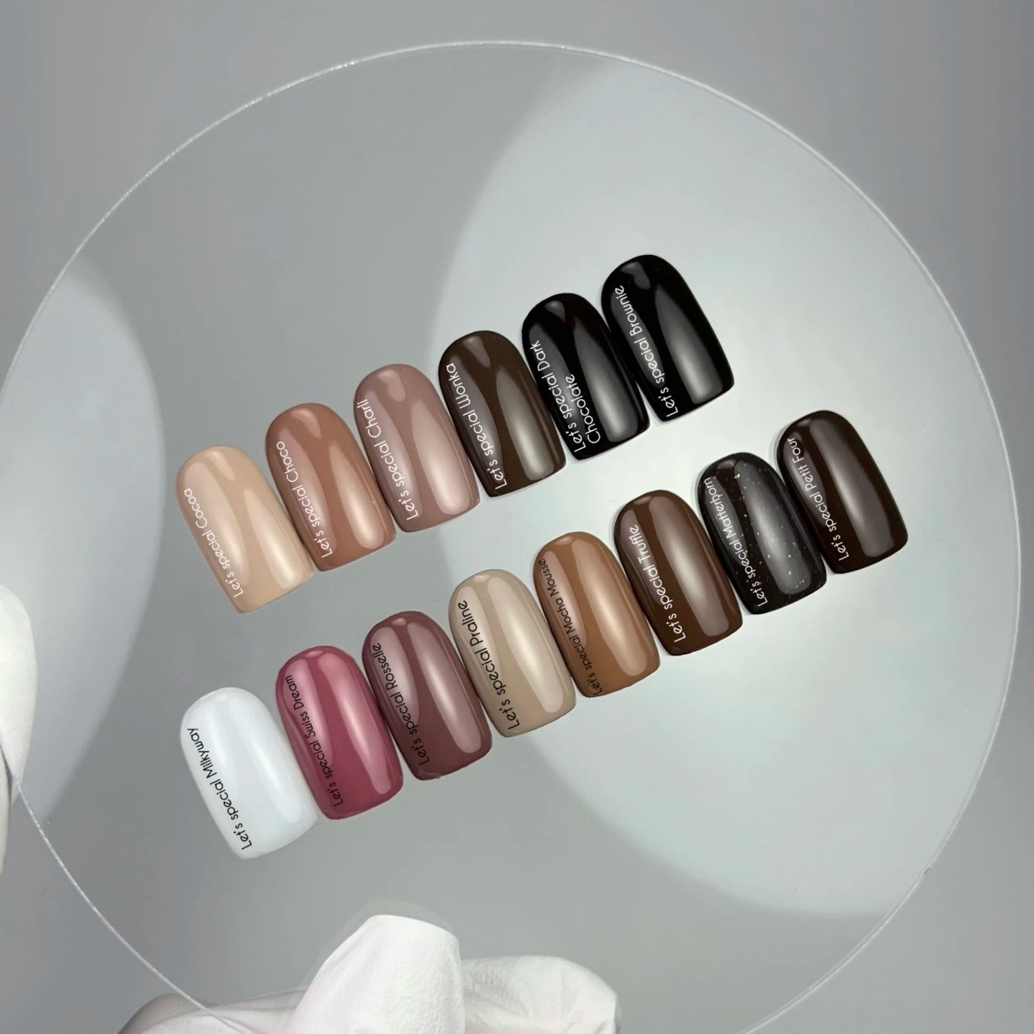 NAILSOFTHEDAY Let’s Special Truffle — dunkel-karamell Gel-Lack für Nägel, 10ml