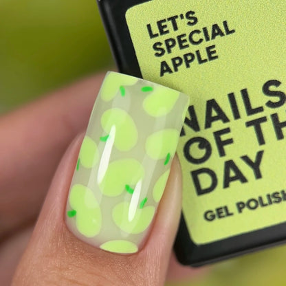 NAILSOFTHEDAY Let’s Special Apple — салатовый пастельный гель-лак для ногтей, 10мл