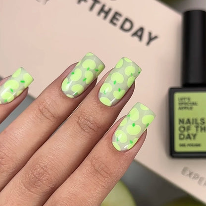 NAILSOFTHEDAY Let’s Special Apple — салатовый пастельный гель-лак для ногтей, 10мл