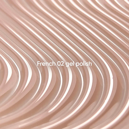 NAILSOFTHEDAY Gel Polish French 02 бежево-нюдового цвета 10 мл — гель-лак для френча и натурального маникюра