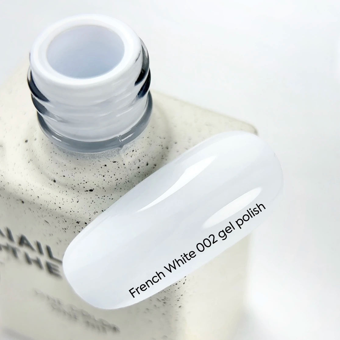 NAILSOFTHEDAY Gel Polish French White 002 Ultraweiß 10ml – hochpigmentierter Gel-Lack für French Maniküre