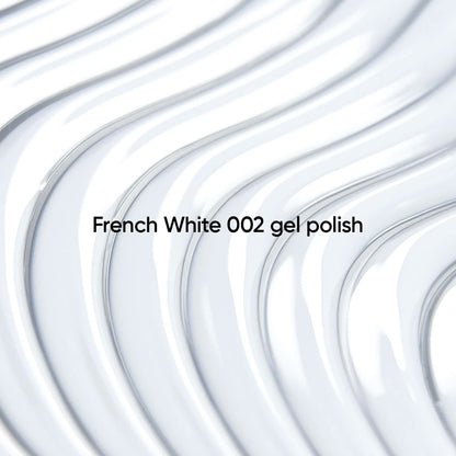 NAILSOFTHEDAY Gel Polish French White 002 Ultraweiß 10ml – hochpigmentierter Gel-Lack für French Maniküre