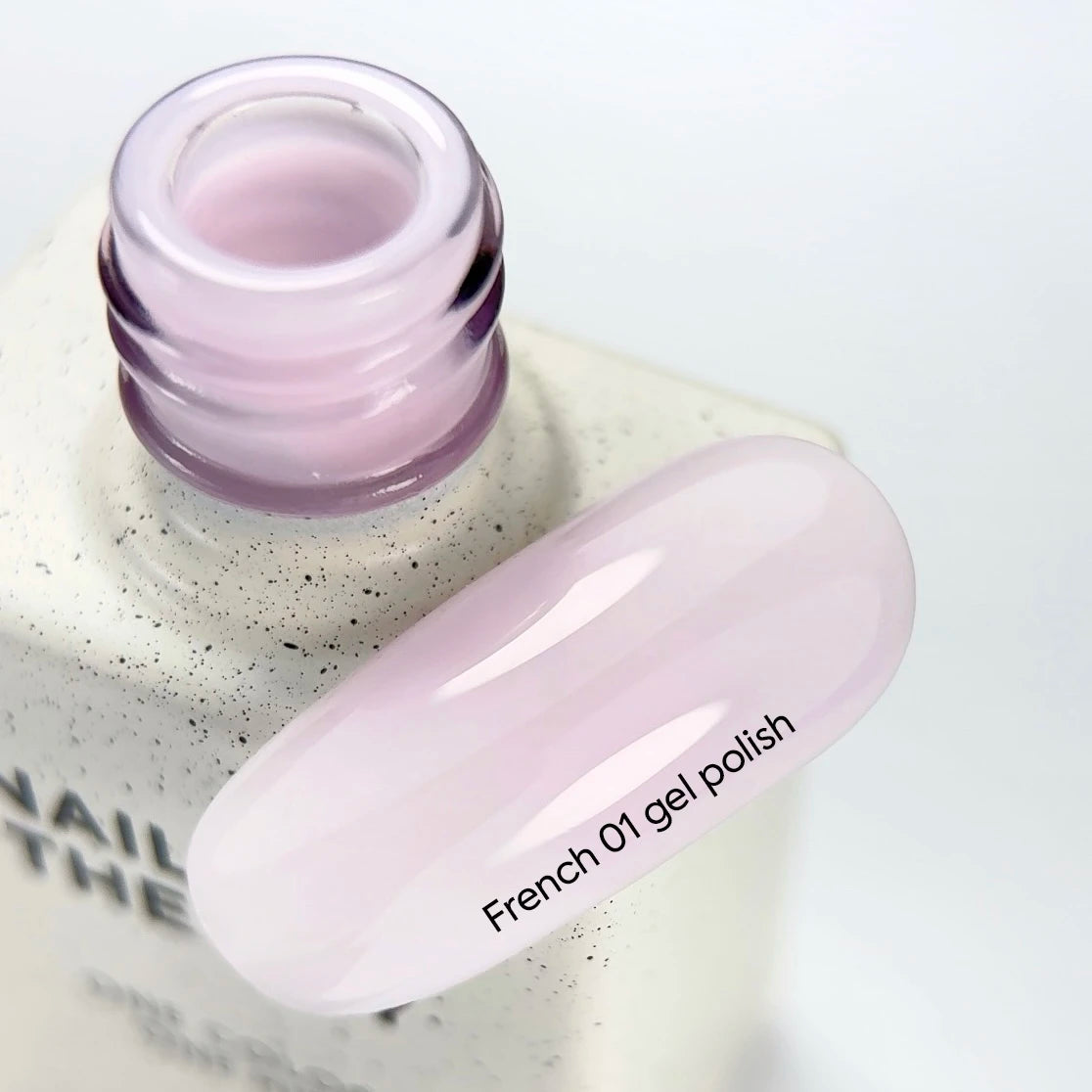 NAILSOFTHEDAY Gel Polish French 01 Rosa-Nude 10ml – Gel-Lack für natürlichen French Look und Nude Nägel