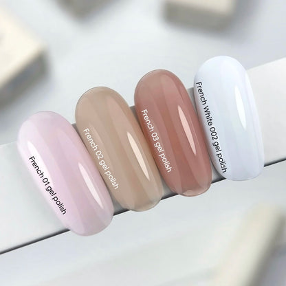 NAILSOFTHEDAY Gel Polish French 03 Nude 10ml – Gel-Lack für natürlichen French Look und Nude Nägel