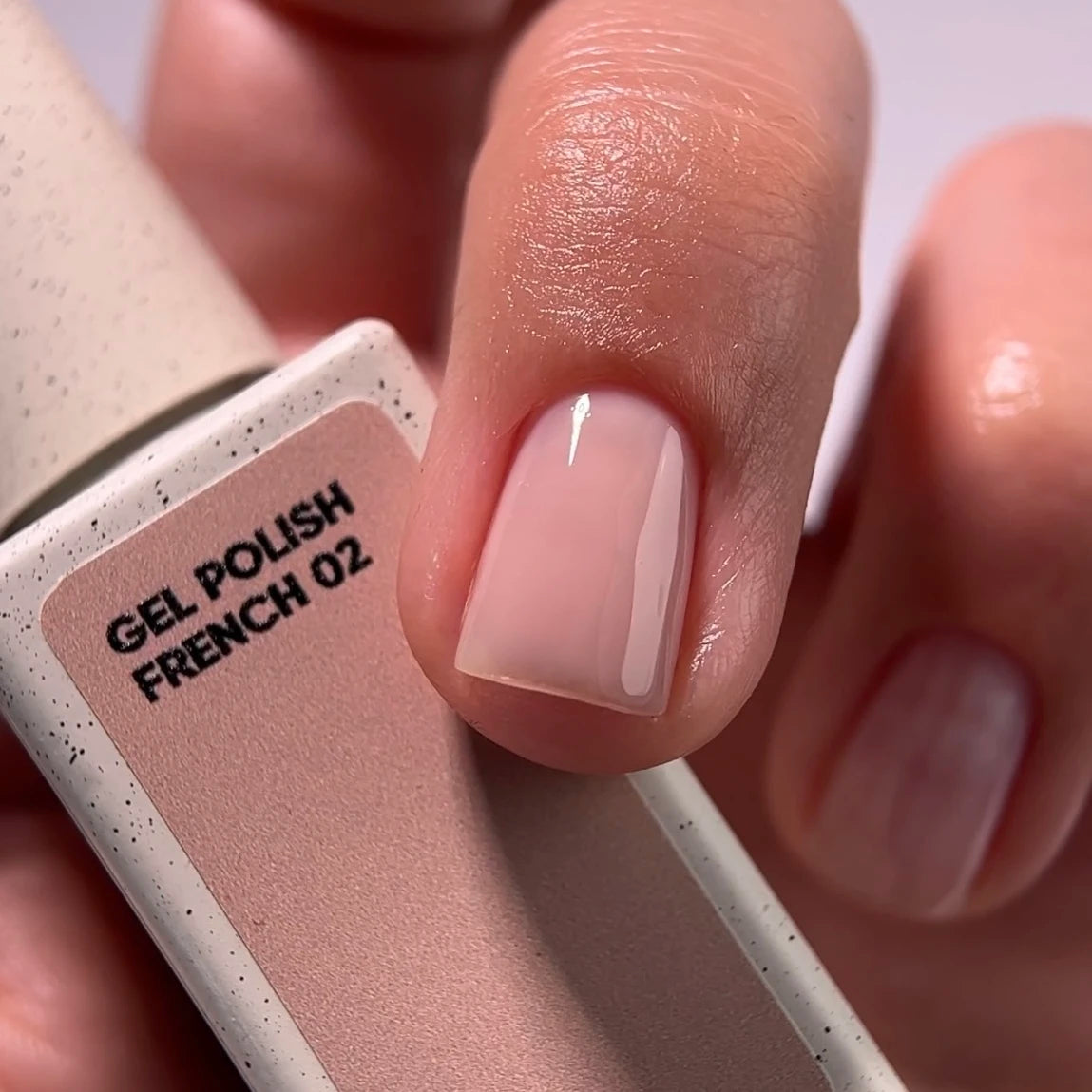 NAILSOFTHEDAY Gel Polish French 02 бежево-нюдового цвета 10 мл — гель-лак для френча и натурального маникюра