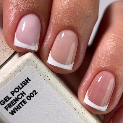 NAILSOFTHEDAY Gel Polish French White 002 Ultraweiß 10ml – hochpigmentierter Gel-Lack für French Maniküre