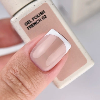 NAILSOFTHEDAY Gel Polish French 02 бежево-нюдового цвета 10 мл — гель-лак для френча и натурального маникюра