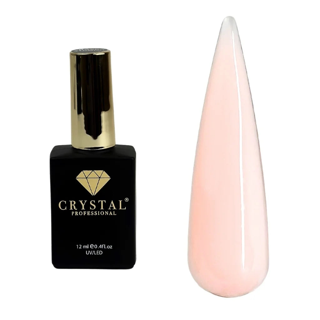 Crystal Professional Base Color №7 Puderrosa 12ml – Camouflage Base für Naturnägel und Gel-Nägel