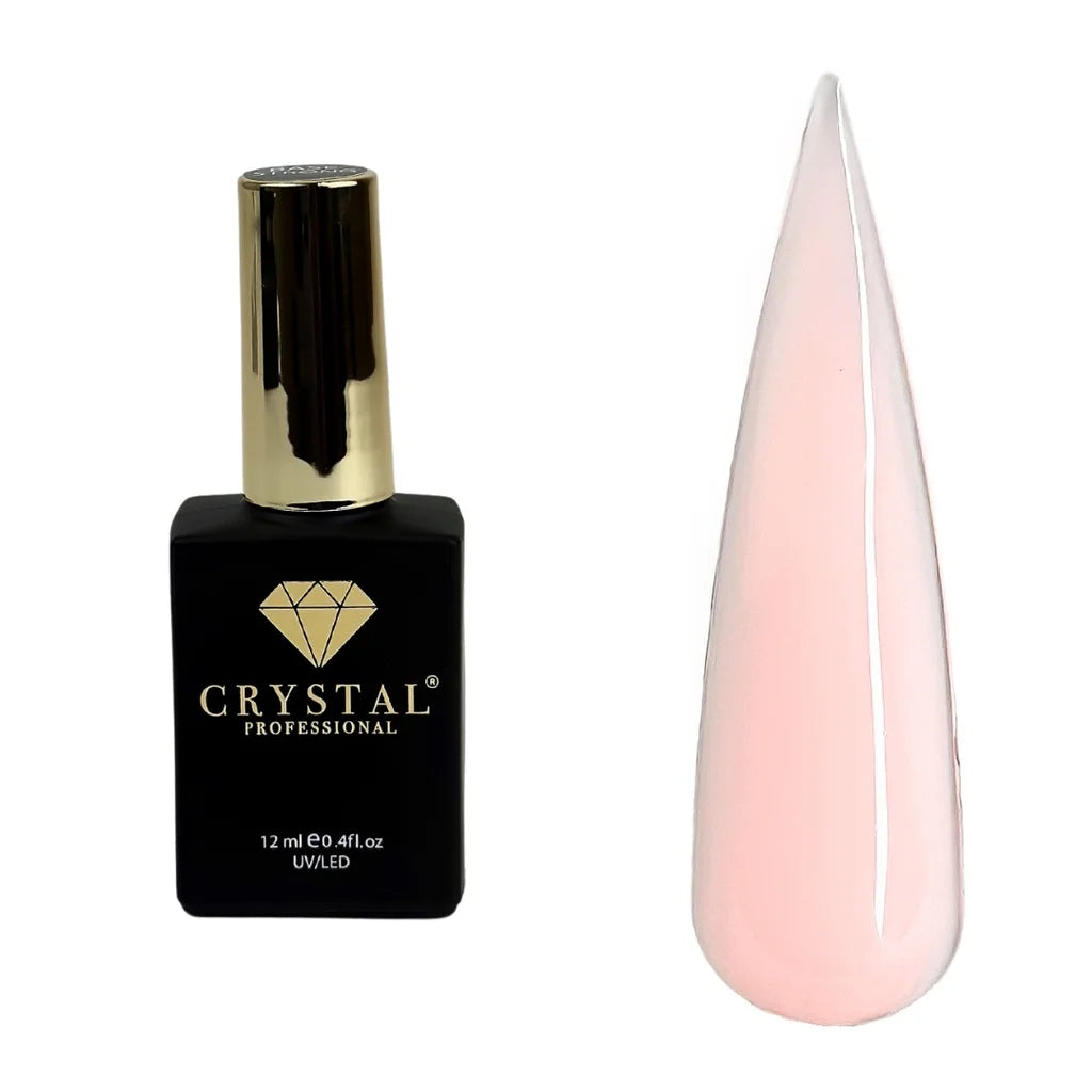 Crystal Professional Base Color №37 Creme Beige 12ml – Camouflage Base für Naturnägel und Gel-Nägel