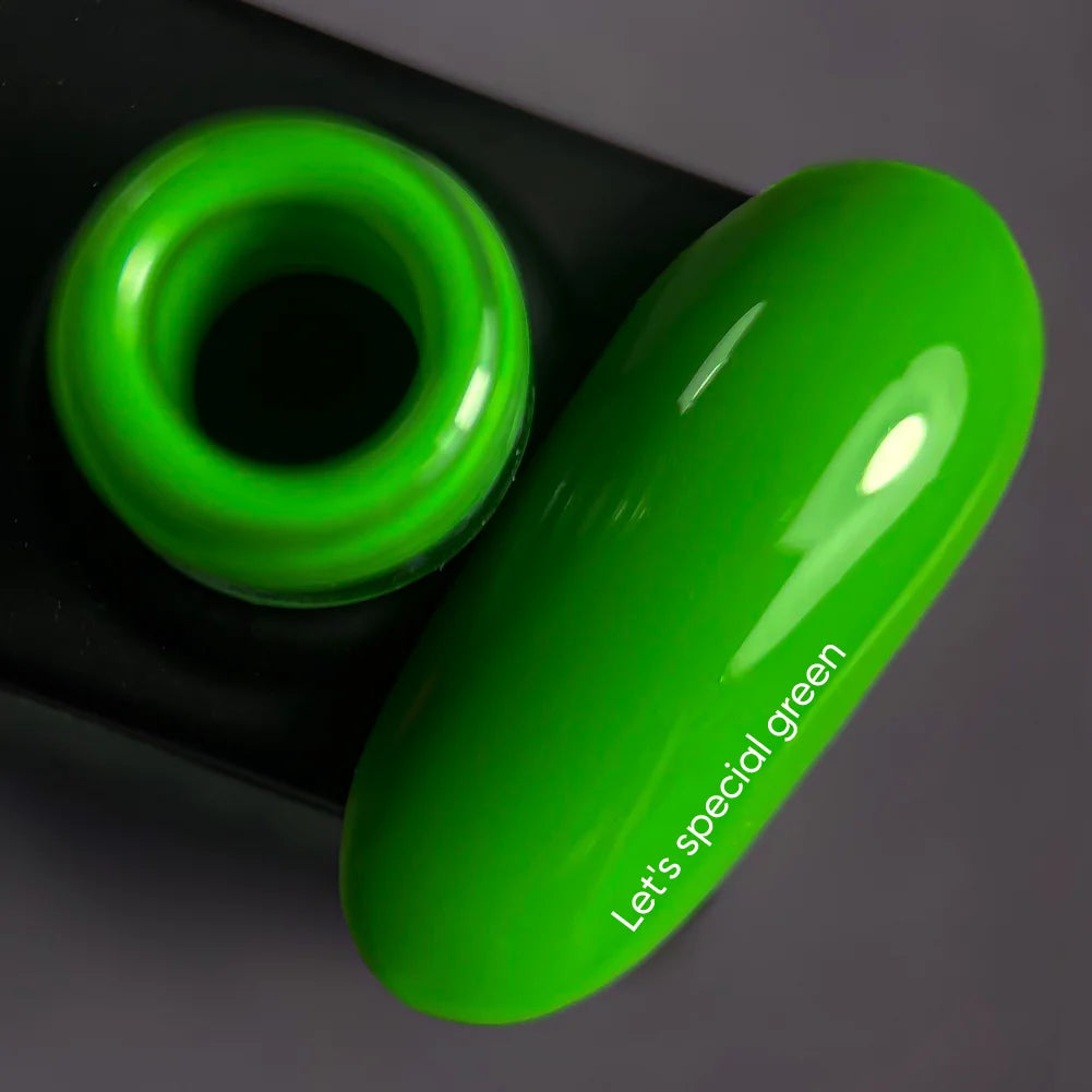 NAILSOFTTHEDAY Let’s Special Green — besonderer grüner Gel-Nagellack, 10 ml