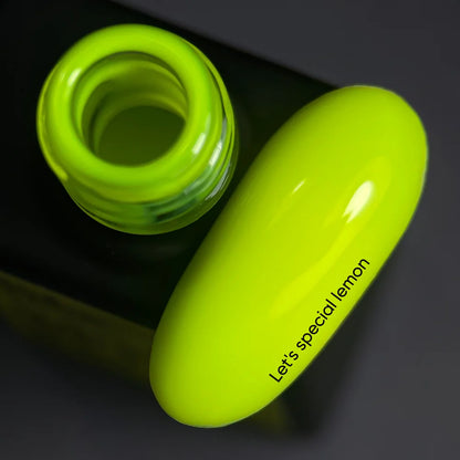 NAILSOFTHEDAY Let's Special Lemon - особый неоново-лимонный гель лак, 10мл