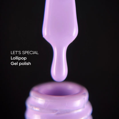 NAILSOFTHEDAY Let’s Special Lollipop — fliederfarbener Pastell-Gel-Nagellack, 10ml