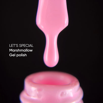 NAILSOFTHEDAY Let's Special Marshmallow - нежно-розовый гель-лак для ногтей, 10мл