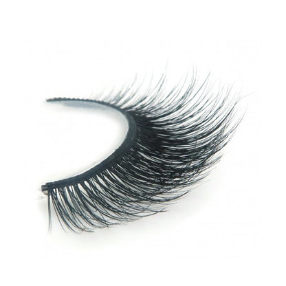 Eyelashes on tape Catwalk style, Look 4 (on black stripe) in cardboard box