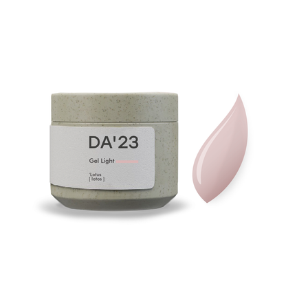 DA’23 Gel Light Lotus 15-30ml – Modelliergel Helles Nude-Rosa für Nagelaufbau & Verstärkung