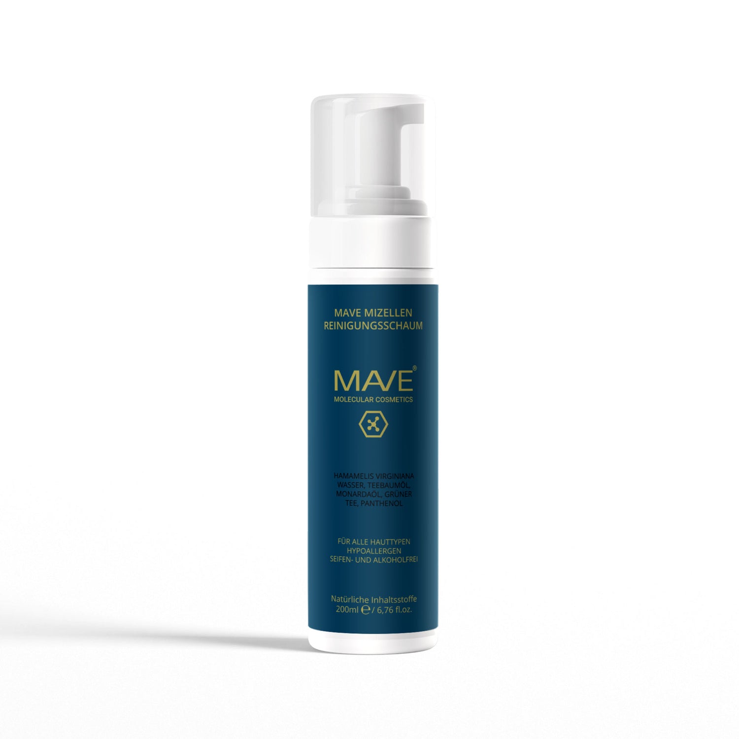 MAVE Mizellen Reinigungsschaum 200ml – Sanfte Reinigung & Pflege