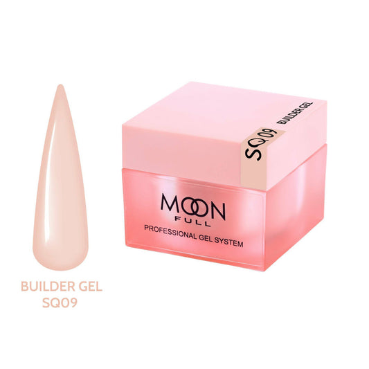 Moon Full Builder Gel 30ml №SQ09 – Beiges Aufbaugel für Nagelverlängerung & C-Kurve
