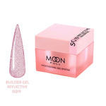 Moon Full Reflective Builder Gel 30ml №SQ19 – Zart Rosa Aufbaugel mit Reflective Effekt