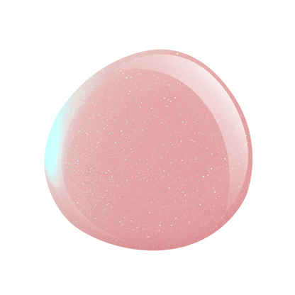 Kinetics Gel in Bottle Pink Spark #939 15ml – Flüssiges Nagelverstärkungs-Gel, Spark Effekt, natürliches Rosa