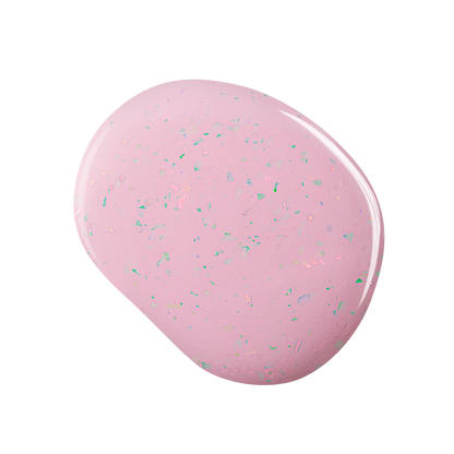 Kinetics Gel in Bottle Silk Frost #946 15ml – жидкий гель для укрепления ногтей, Frost эффект, светло-розовый