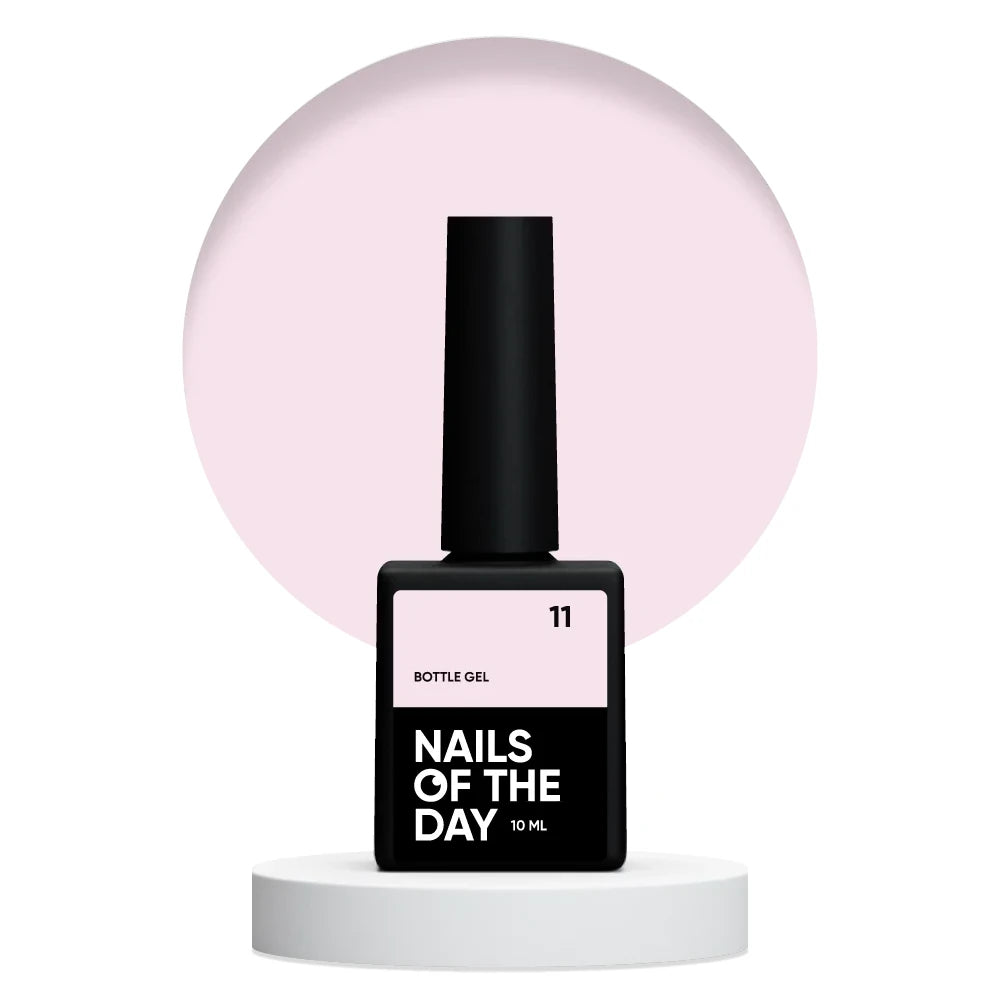 NAILSOFTHEDAY Bottle Gel 11 - ultra-starkes Gel (helles nude), 10ml