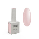 NAILSOFTHEDAY Bottle Gel 47 Shimmer 10 ml – milchrosa Liquid Builder Gel mit rosa Schimmer zur Nagelverstärkung